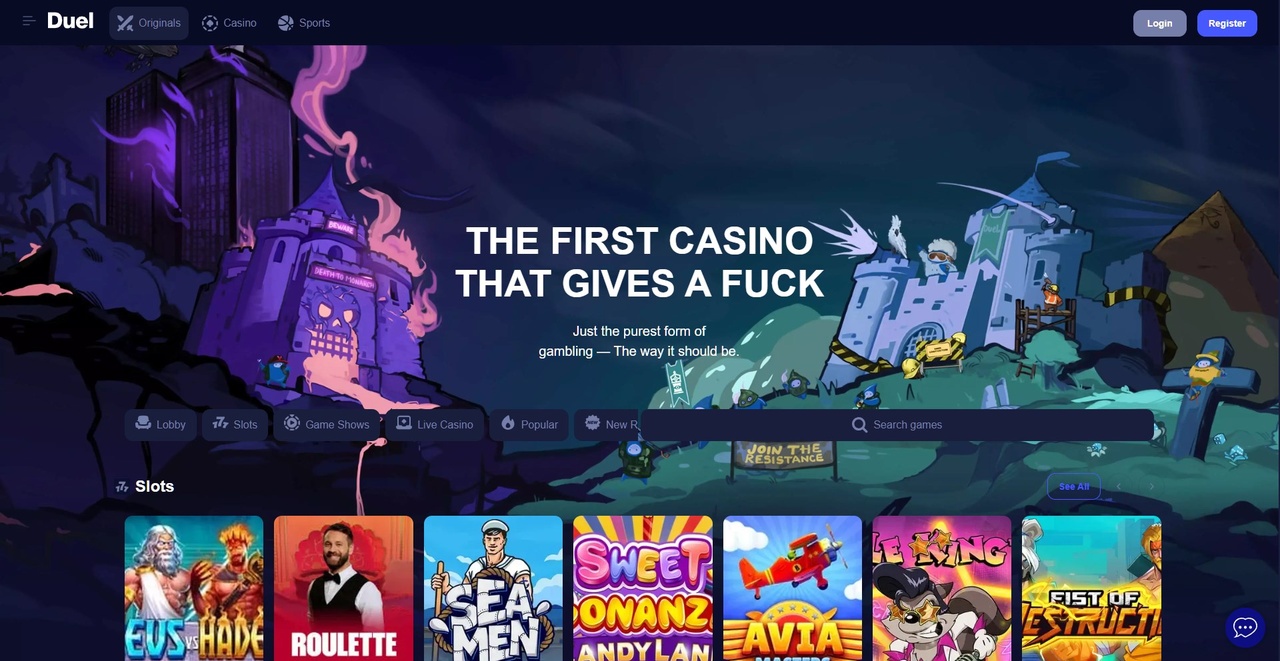 Duel Casino - Innowacyjna Platforma Kryptowalutowa 2026 Casino